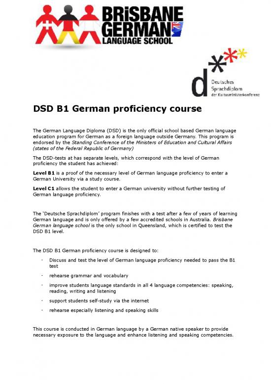 picture1_Language Pdf 101764 | Dsd B1 Profiency Course