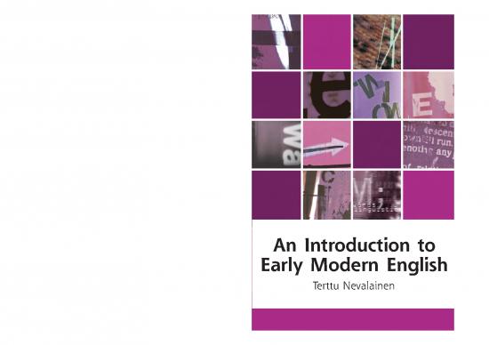 picture1_Language Pdf 100439 | Early Modern English, An Introduction To (nevalainen)