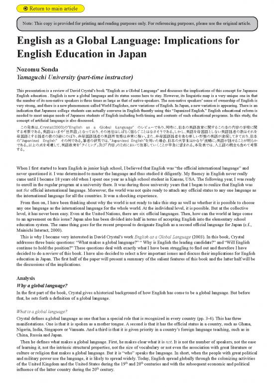 picture1_Language Pdf 99943 | English As A Global Language 2006