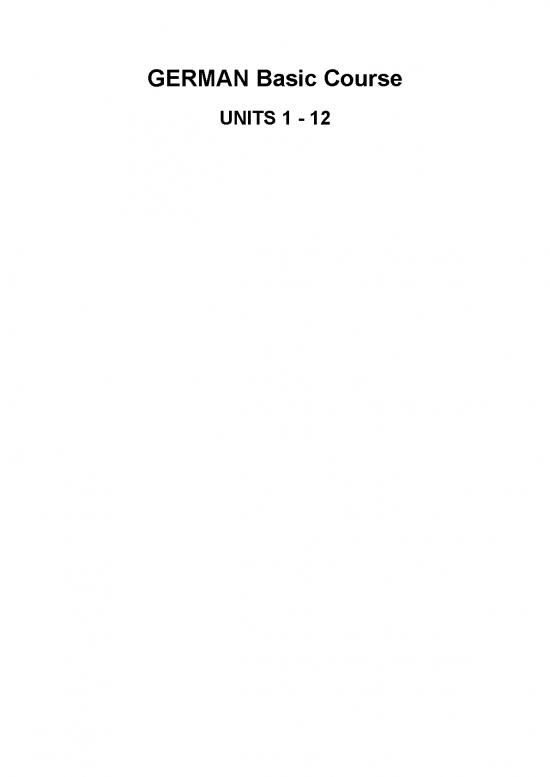 picture German Grammar Pdf 100840 | Fsi German Basic Course