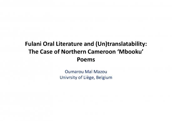 picture1_Arabic Alphabet Pdf 99865 | Fulani Oral Literature And (un)translatability
