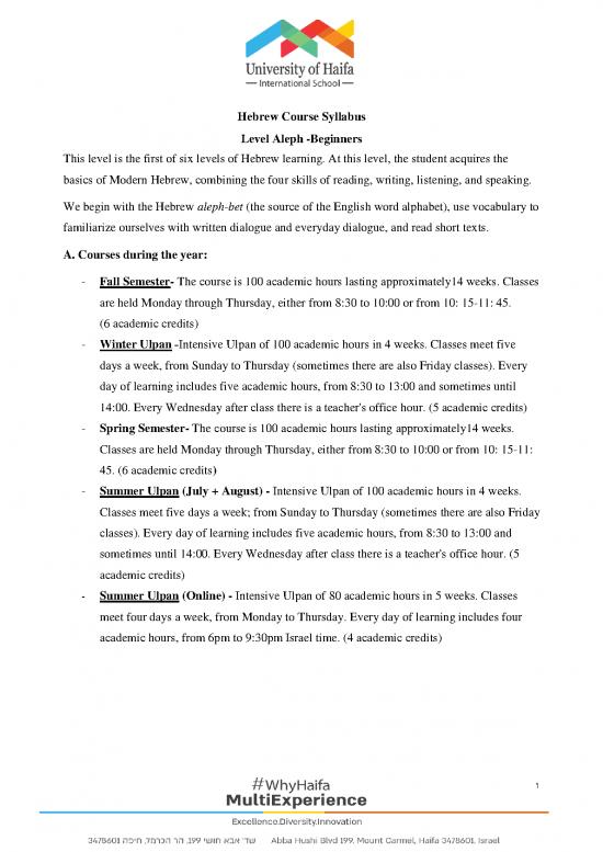 picture1_Learning Hebrew For Beginners Pdf 101194 | Hebrew Syllabus  Aleph  Begginers