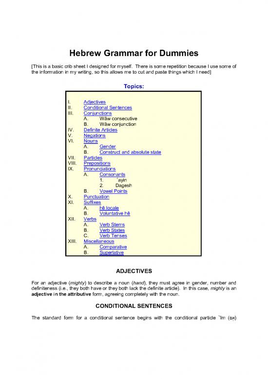 picture Hebrew For Dummies Pdf 101918 | Hebrewgrammarfordummies