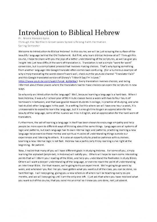 picture Language Pdf 101024 | Hebrewsyllabus2022