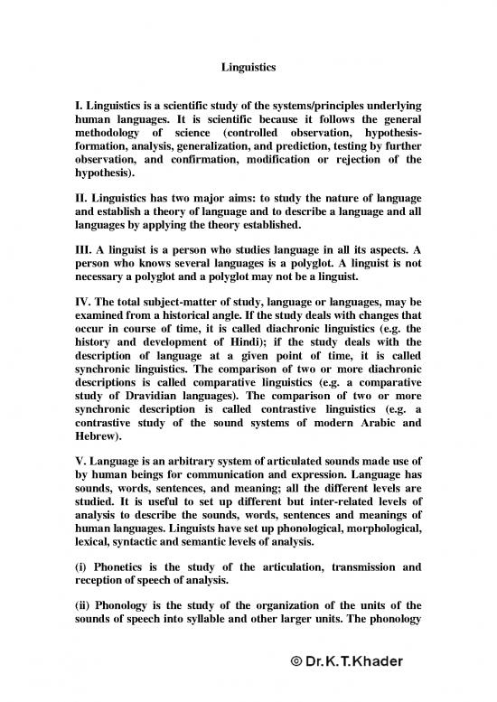 picture Language Pdf 100387 | Intro To Linguistics