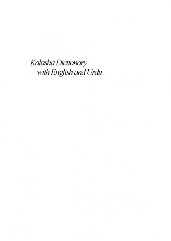 picture_Linguistics Pdf 101663 | Kalashdictionary