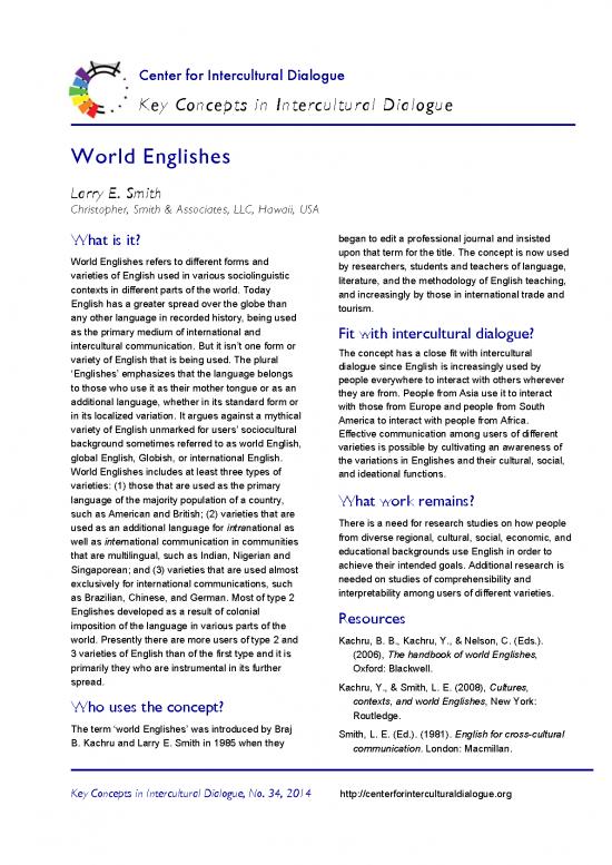 picture_Language Pdf 100075 | Key Concept World Englishes