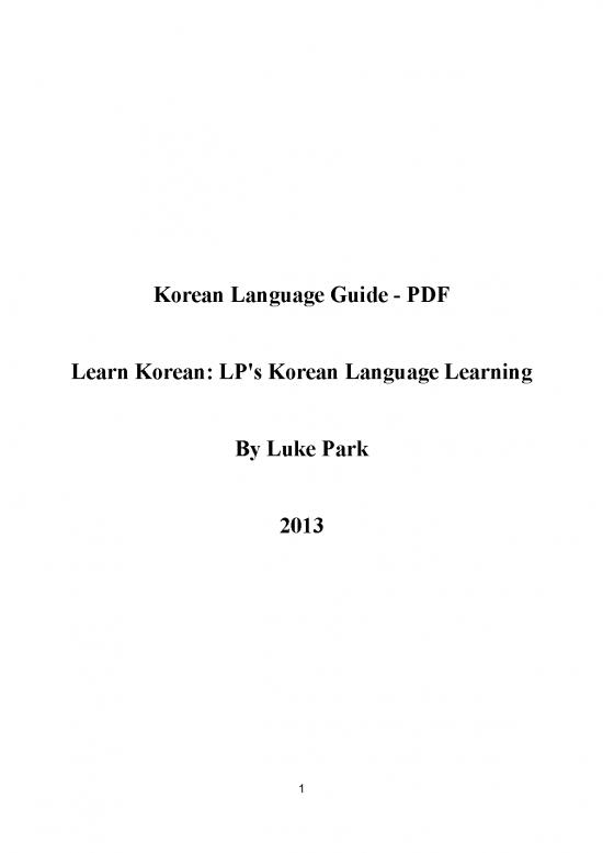 picture1_Language Pdf 99772 | Korean Language Guide 2013 Pdf