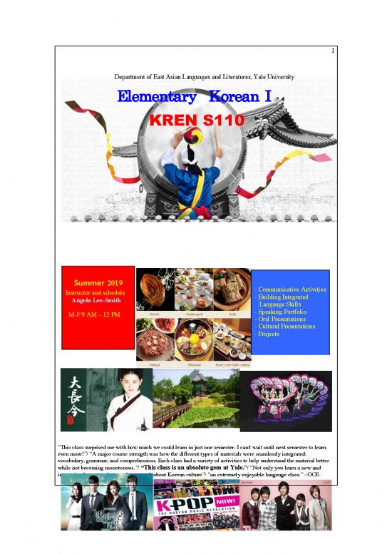 picture_Language Pdf 100419 | Kren S110 Elementary Korean I