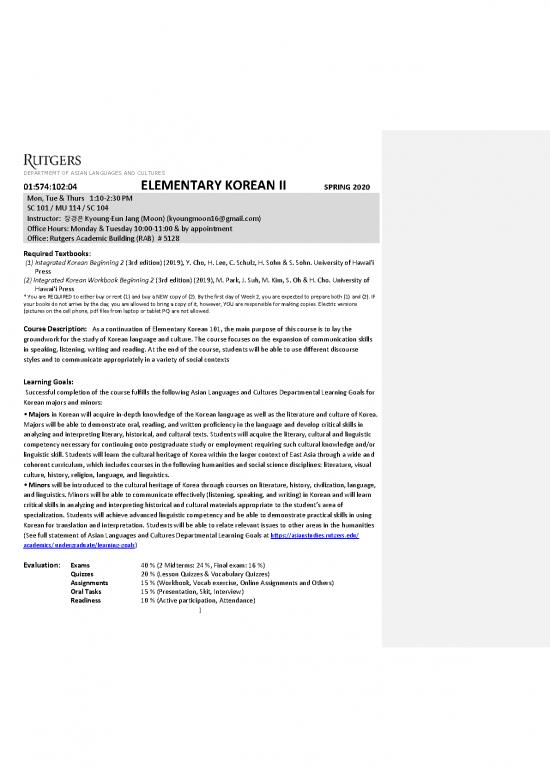 picture Korean Pdf 100032 | Kyoung Moon 102 04 Syllabus 2020 Spring