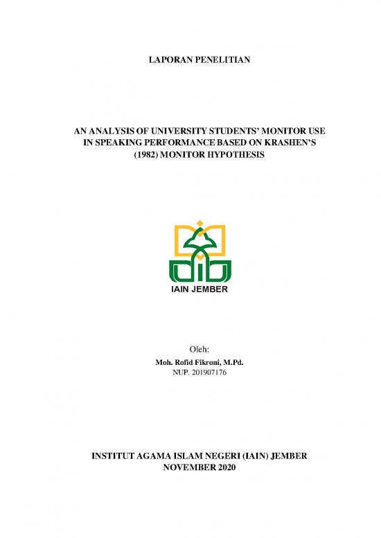 picture_Krashen 1982 100758 | Laporan Penelitian An Analysis Of University Students’ Monitor Use In Speaking Performance Based On Krashen’s (1982) Monitor Hypothesis