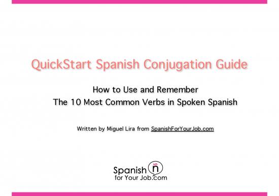 picture Spanish Pdf 99987 | List Of Top 10 Verbs In Spoken Spanish Pdf V2