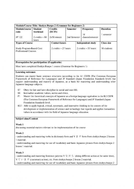 picture1_Language Pdf 100911 | Module Shokyu Bunpo 2