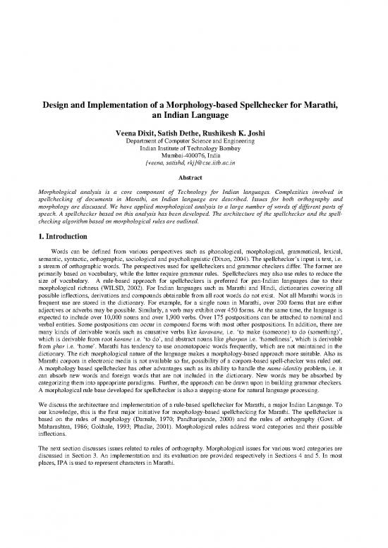 picture_Language Pdf 101365 | Morphology Based Spellchecker