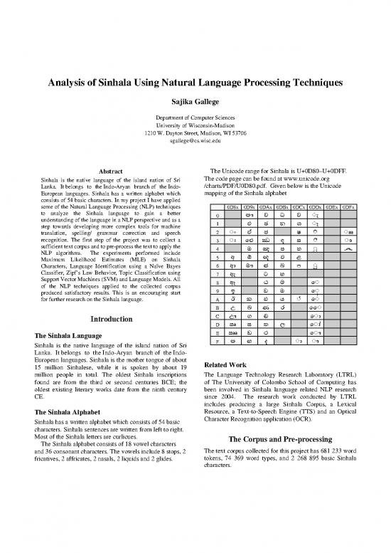 picture Language Pdf 101988 | Nlpofsinhala Sgallege