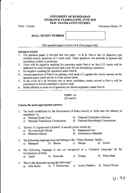 picture General Studies Pdf 101899 | Pd   Translation Studies   2010