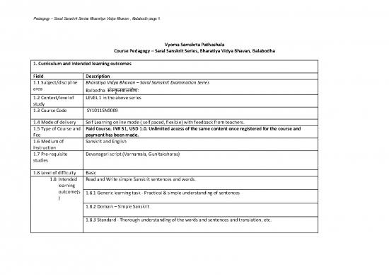 picture Sanskrit Pdf 102051 | Pedagogy Bvb Balabodh