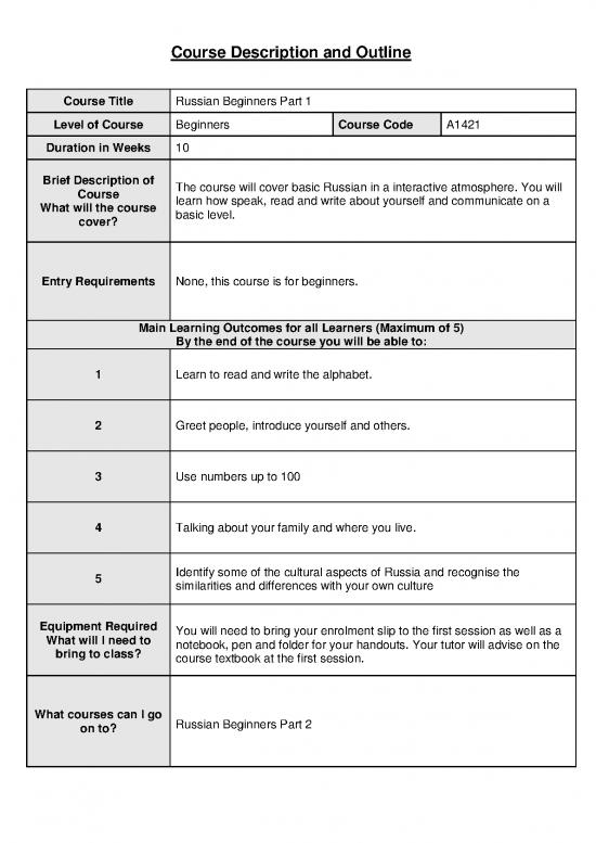 picture1_Russian Alphabet Pdf 101568 | Russian Beginners Part 1