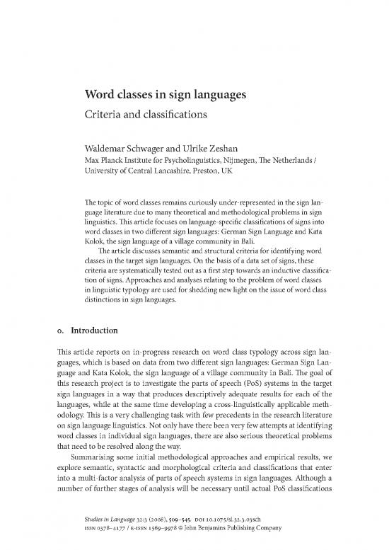 picture Language Pdf 99901 | Schwager Word Classes Stud Inlang 2008