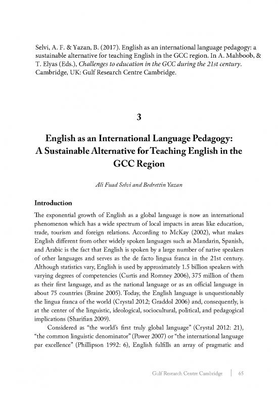picture1_Language Pdf 100698 | Selvi   Yazan  2017  English As An International Language Pedagogy A Sustainable Alternative For Teaching English In The Gcc Region