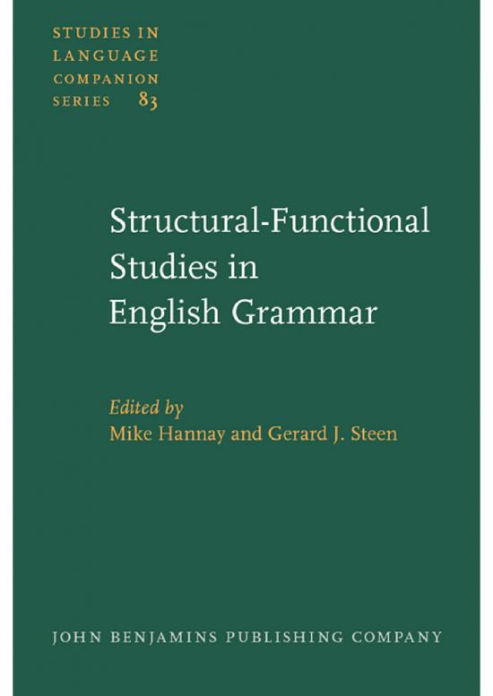 picture1_Language Pdf 101931 | Structural Functional Studies In English Grammar  In Honour Of Lachlan Mackenzie