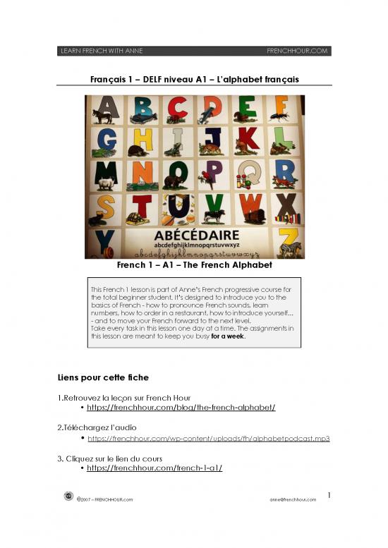 picture1_French Alphabet Pdf 100177 | The French Alphabet