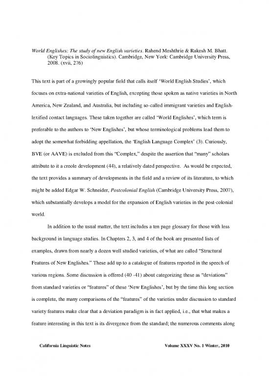 picture Language Pdf 100138 | World Englishes