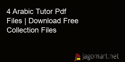 picture 4 Arabic Tutor Pdf Files | Download Free Collection Files