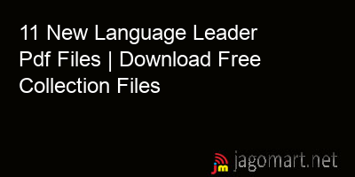 picture 11 New Language Leader Pdf Files | Download Free Collection Files