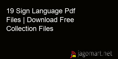 picture 19 Sign Language Pdf Files | Download Free Collection Files