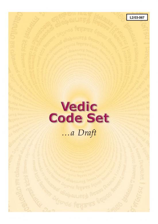 picture Language Pdf 103718 | 03067 Vedic Proposal