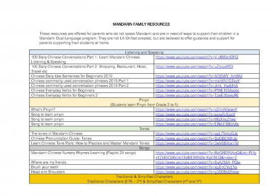 picture Mandarin Pdf 104010 | 093020 Mandarin Dl Family Resource