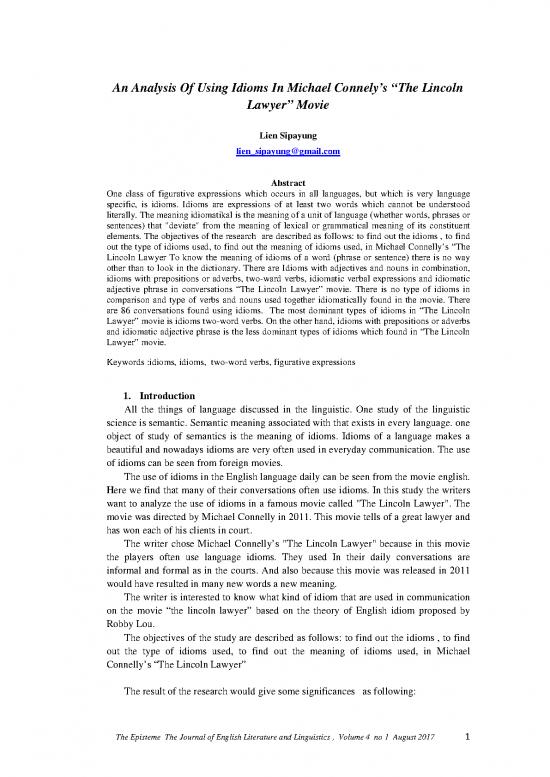 picture_Language Pdf 102852 | 1806220350 2018 The Episteme Journal Of Linguistics And Literature Vol 4 No 1 1 Lien Sipayung