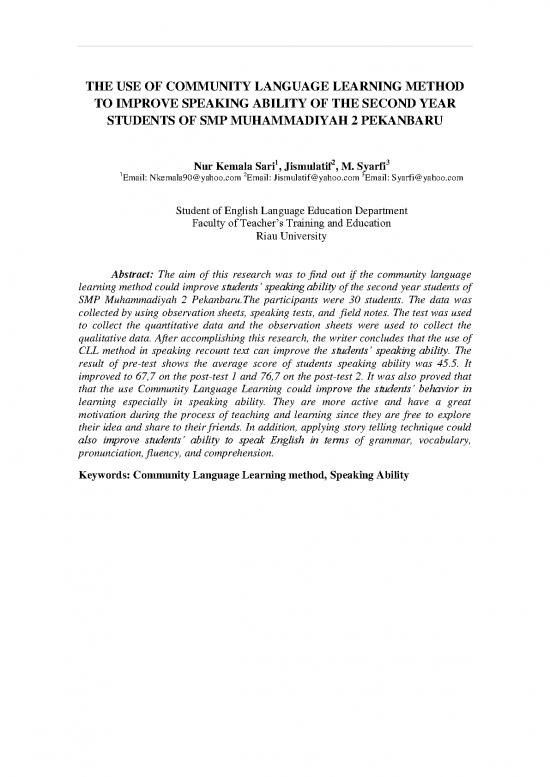 picture Language Pdf 102656 | 184590 En The Use Of Community Language Learning M