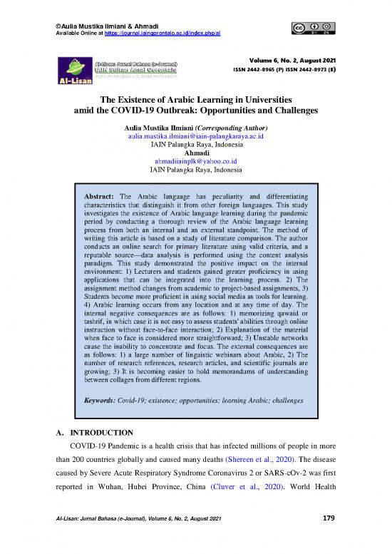 picture_Language Learning Pdf 104393 | 363121 The Existence Of Arabic Learning In Univ 11ba1697