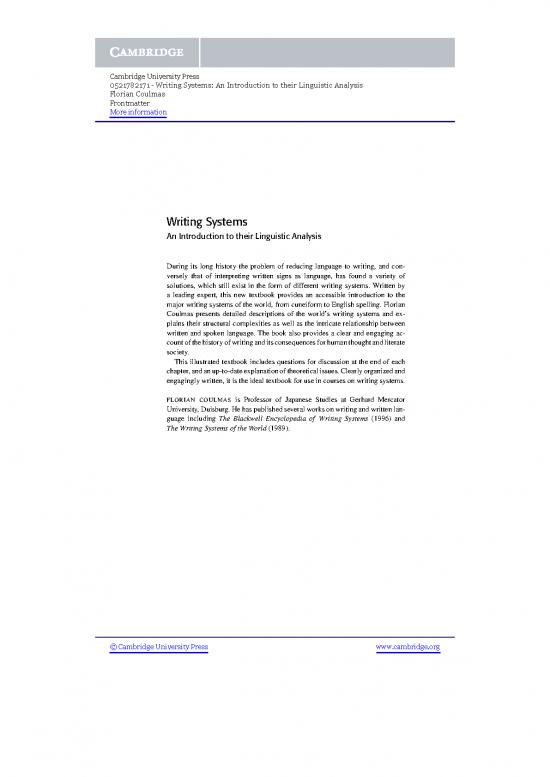 picture English Language Pdf 103938 | 9780521782173 Frontmatter