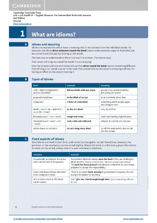 picture Idiom Pdf 102379 | 9781316629888 Excerpt