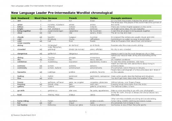 picture_Language Pdf 103386 | 9781447961529 New Language Leader Pre Int En De Fr It Wordlist