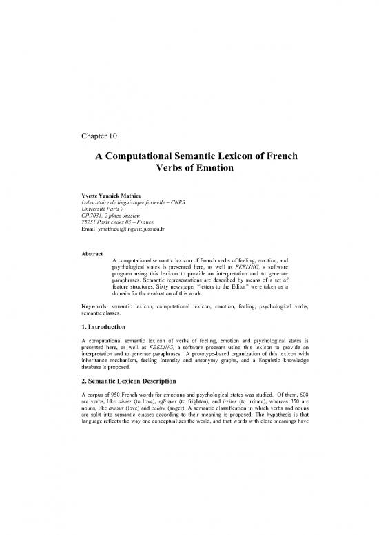 picture_A Computational Semantic Lexicon Of French