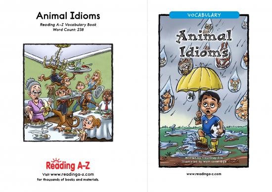 picture Animal Idioms Pdf 103405 | Animalidioms