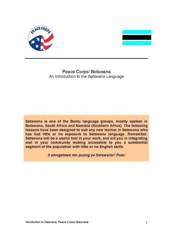 picture_Language Pdf 102534 | Bw Setswana Language Lessons