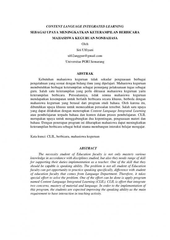 picture1_Language Learning Pdf 104143 | Clil Upaya Peningkatan Keterampilan Berbahasa (prosiding Unnes 2016)