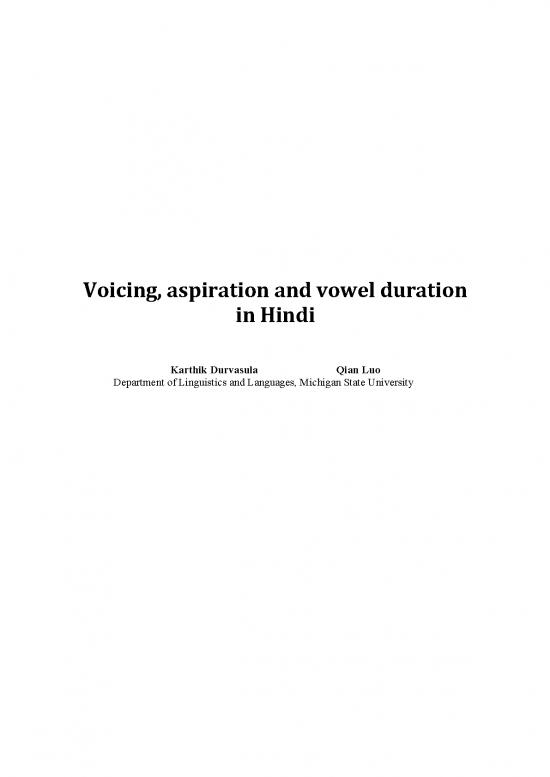 picture Hindi Consonants Pdf 104316 | Durvasula Luo 2014 Voicing Aspiration Hindivle