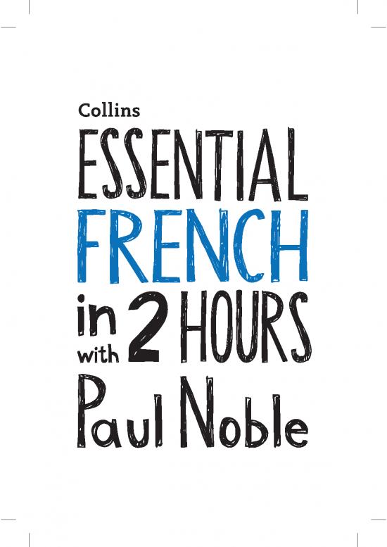 picture_Spanish Pdf 102779 | Essential French 2 Hrs With Paul Noble