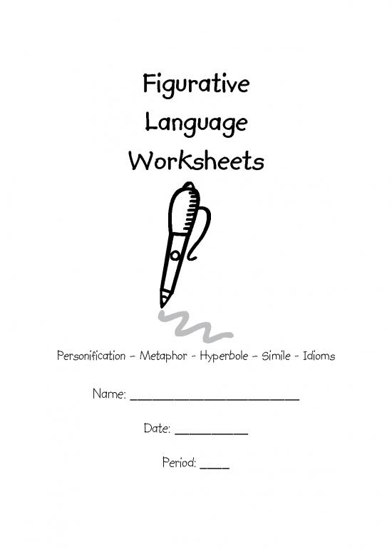 picture1_Language Pdf 102694 | Figurative Language Worksheets