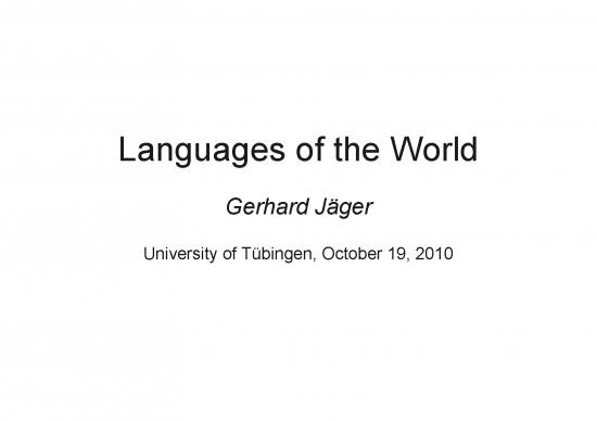 picture Ethnologue Languages Of The World Pdf 103541 | Folien1