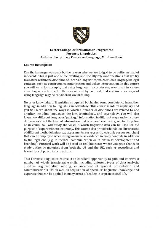 picture Language Pdf 102215 | Forensic Linguistics