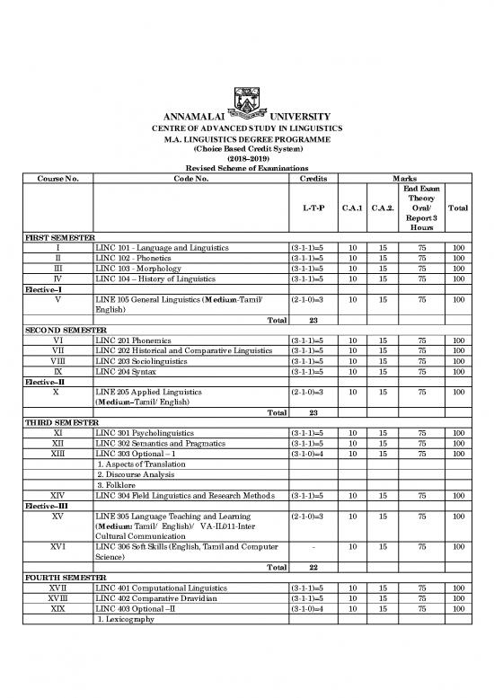 picture English Language Pdf 103917 | Linguistics 2018 2019