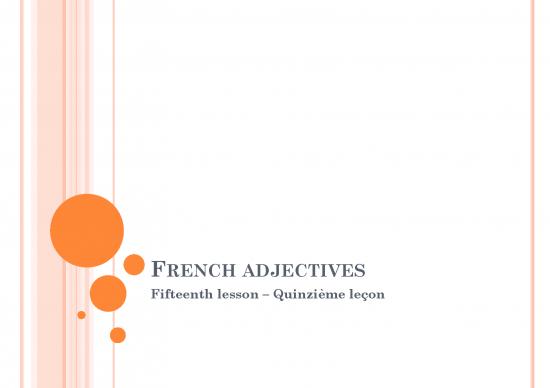 picture_Oc Lecturenotes French Lesson 15