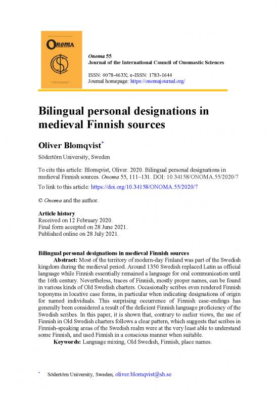 picture_Pdf Language 104439 | Onoma 55 06 Blomqvist Final Web August